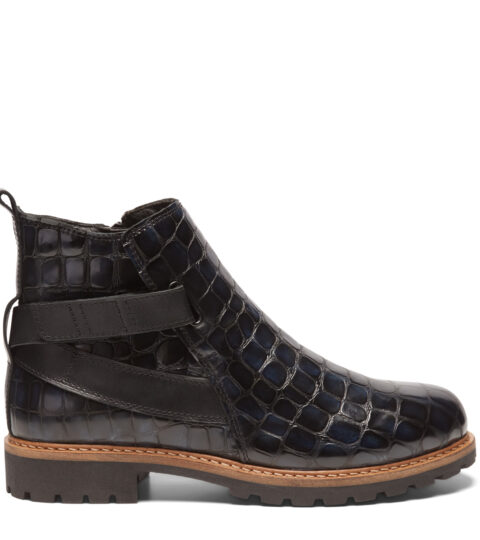 New Feet Damestøvle – læder – sort